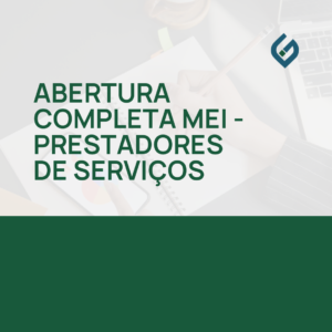 Abertura Completa MEI - Prestadores de Serviços