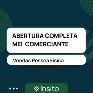 Abertura Completa MEI - Comerciante - Vendas Pessoa Física